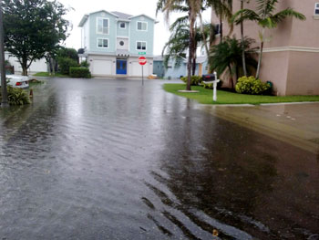 flooding in redington shores