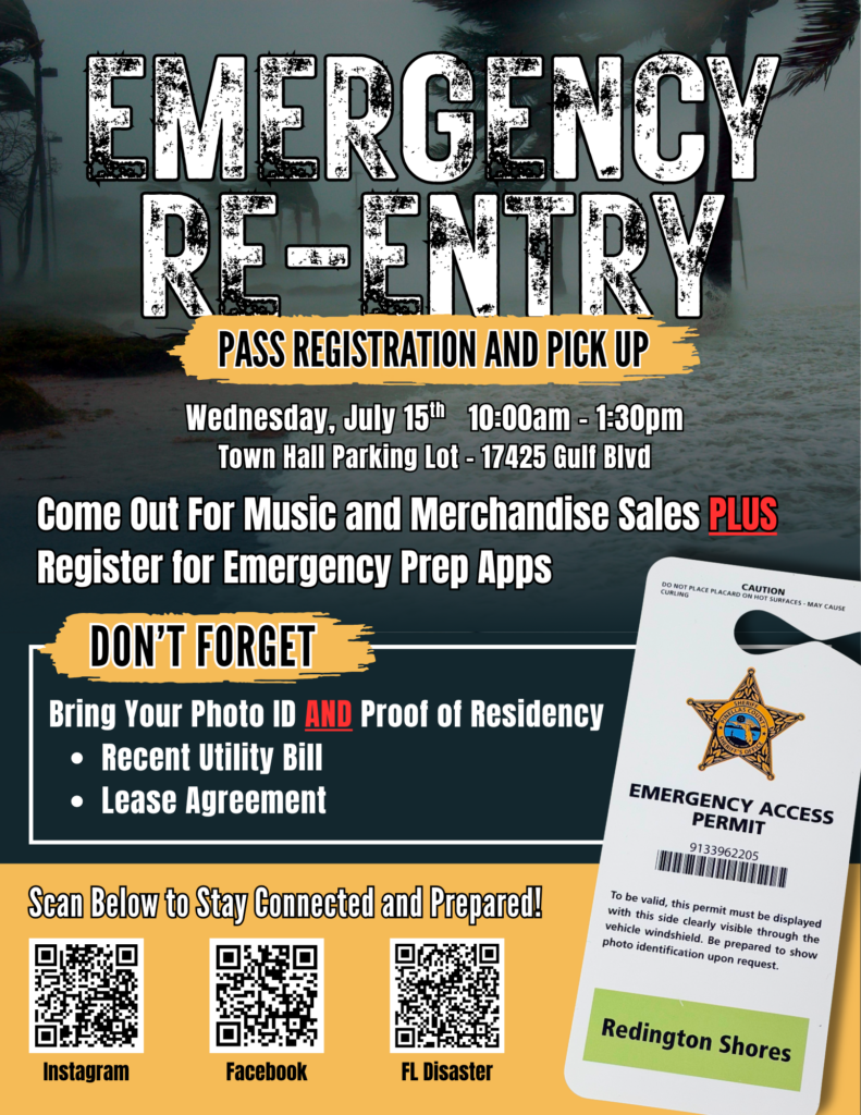 Re-Entry Pass Event